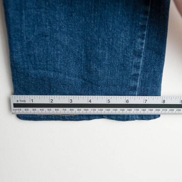 Levi's 505 Jeans Womens 32 x 32 Straight Leg Medium Wash - Picture 9 of 12